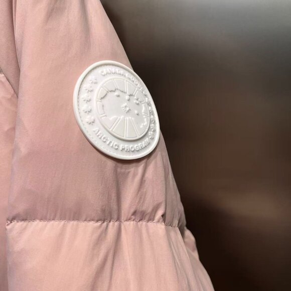 Canada Goose Capsule White Label Down Jacket Pink Size M - Picture 6 of 12